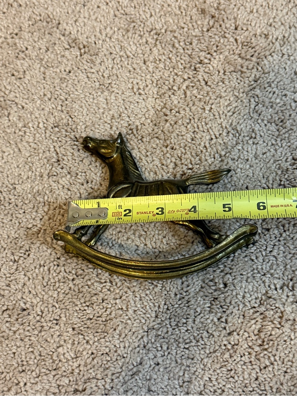 Brass Rocking Horse - Picture 3 of 3